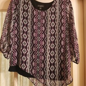 I.N. STUDIO PETITE BLOUSE